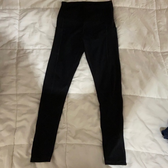 Along Fit Black Leggings